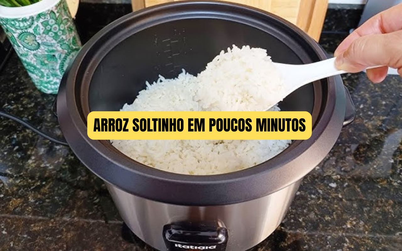 Arroz Soltinho em Poucos Minutos: O Método Simples Que Está Facilitando o Dia a Dia na Cozinha