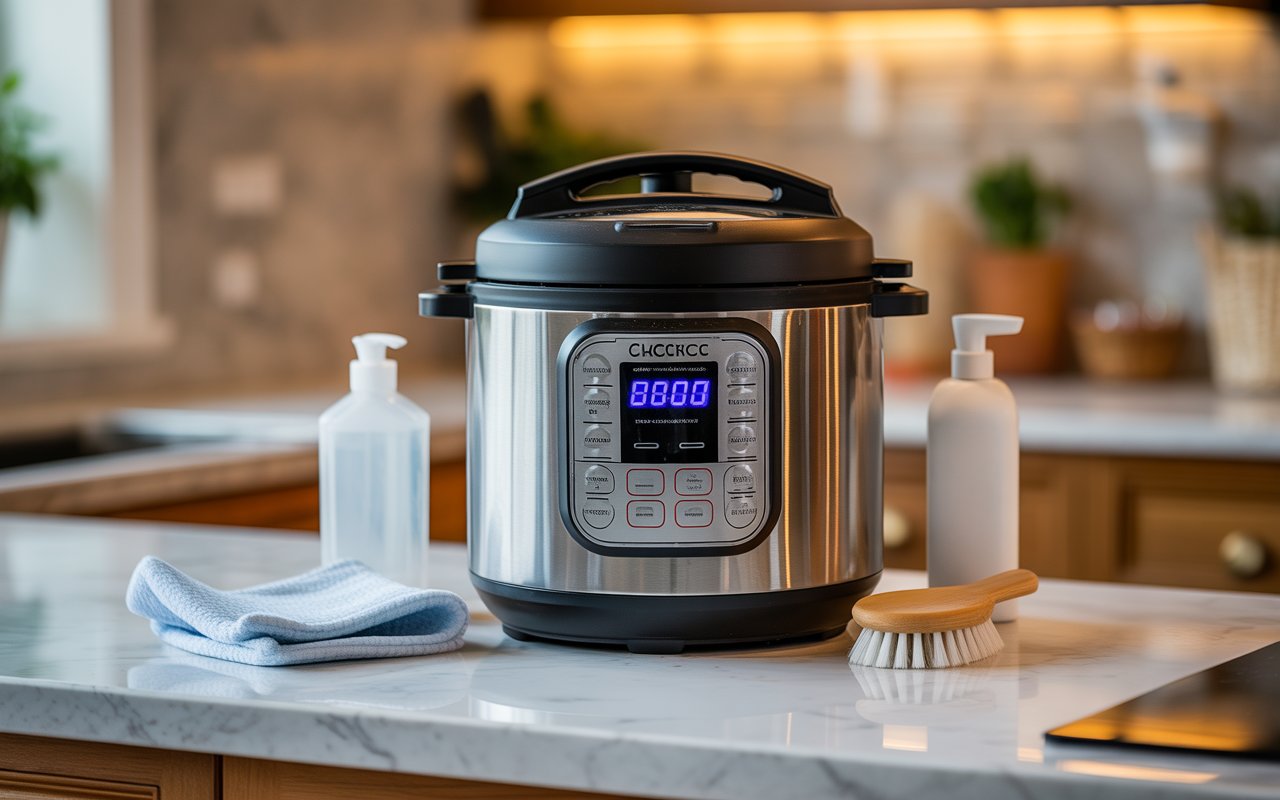 Aprendi como limpar a panela de pressão elétrica do jeito certo e agora ela dura muito mais tempo