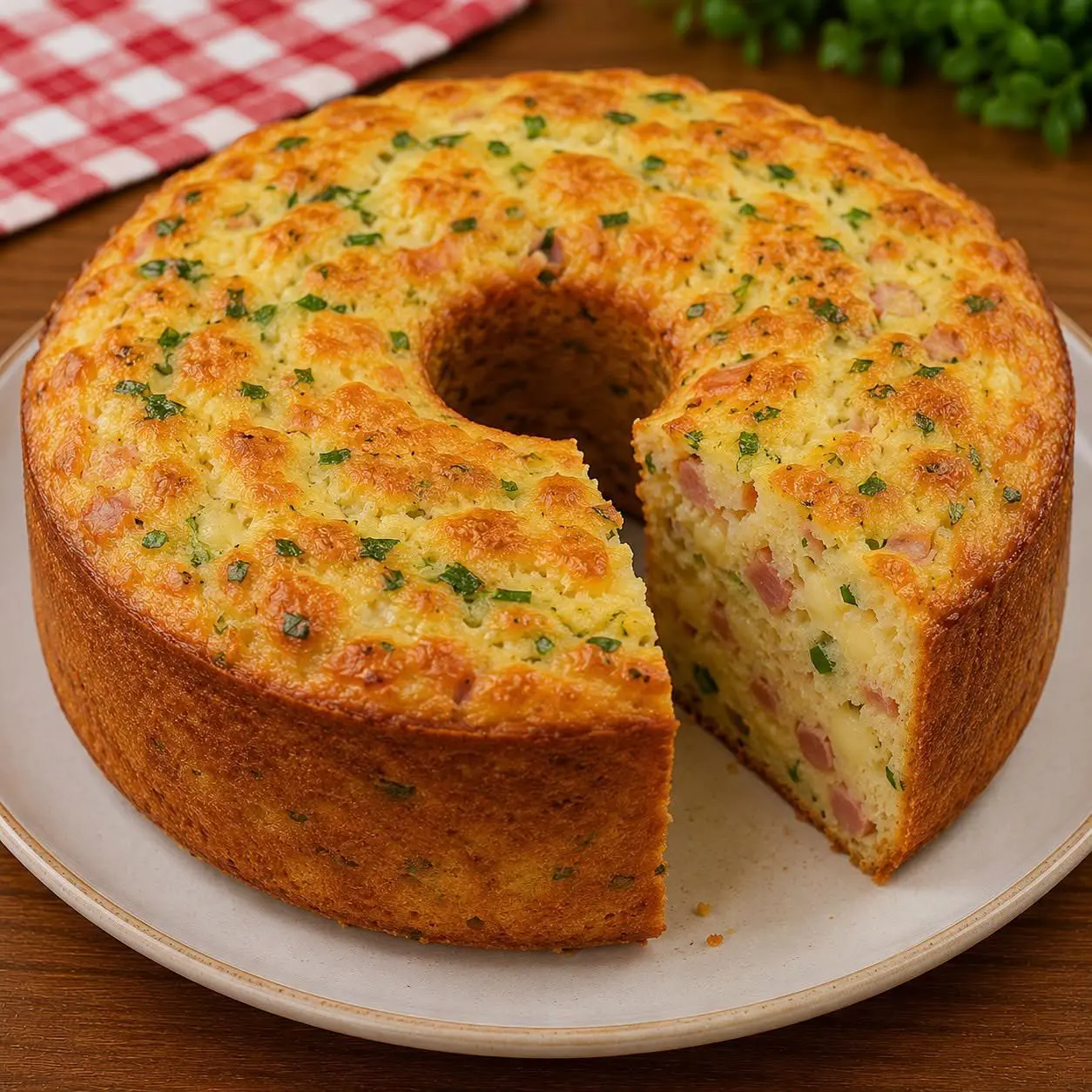 🥧 Bolo Salgado Super Fácil e Fofinho